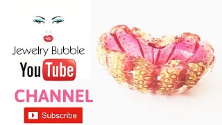 Mid-Century Glass Bowl made in Murano, Italy | Jewelry Bubble