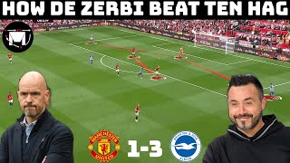 Tactical Analysis : Manchester United 1-3 Brighton | How De Zerbi Took Ten Hag Apart |