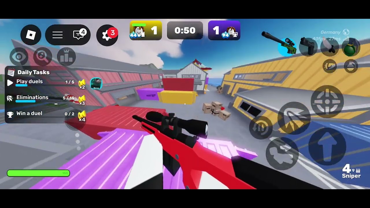 Hraju opět rivals v robloxu!