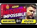 SEASON IS DUSTED! Manchester United 0-1 Atletico Madrid | ADAM'S FAN VLOG