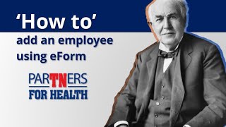 How to Add an Employee Using eForm in Edison – Local Government