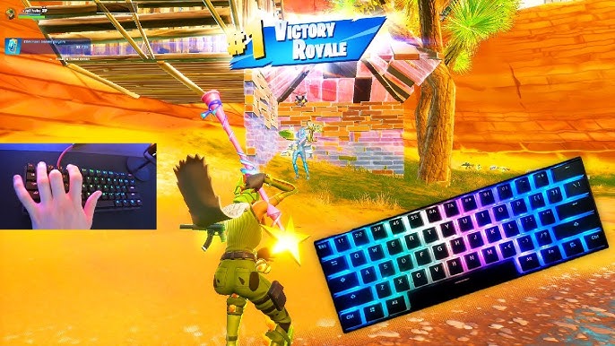 Ractous RTK63 ASMR Chill 🤩Satisfying Gameplay Keyboard Fortnite Smooth 