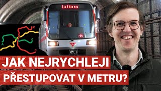 The fastest way to change trains in the metro