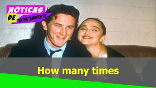 How many times has Sean Penn been married, when did heorce Robin Wright and who are his children?