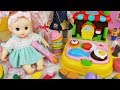 Baby Doll food cooking kitchen and Tooth Brush toys training play - 토이몽