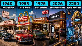 McDonald’s Restaurants Evolution: From the First Drive-In to the AI Restaurant of 2250