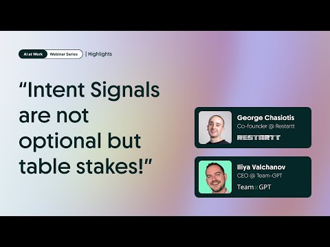 Why Intent Signals Are Table Stakes for B2B Growth in 2025