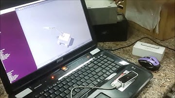 Robotic Arm With Humanoid Hand Simulation Using Leap Motion Controller - Gazebo + ROS