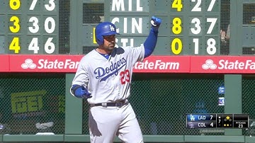 LAD@COL: Gonzalez hits RBI single to extend the lead