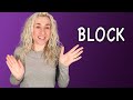 BLOCK - минута английского (лексика и аудирование) Урок 540