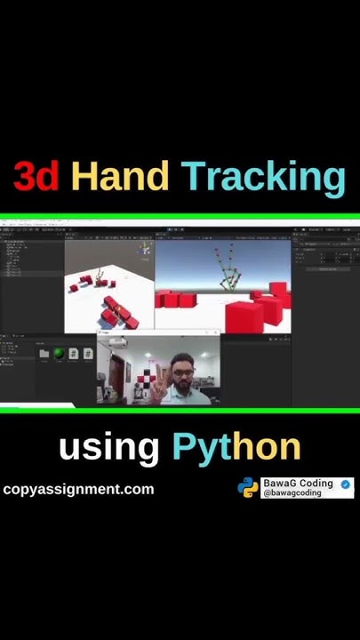 3D Hand Tracking Using Python with Code - YouTube