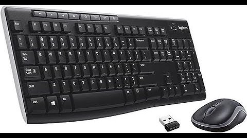 Amazon com Logitech MK270 Wireless Keyboard And Mouse Combo