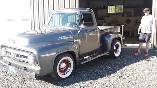 1953 F100 Flathead Cold Start..sounds great!