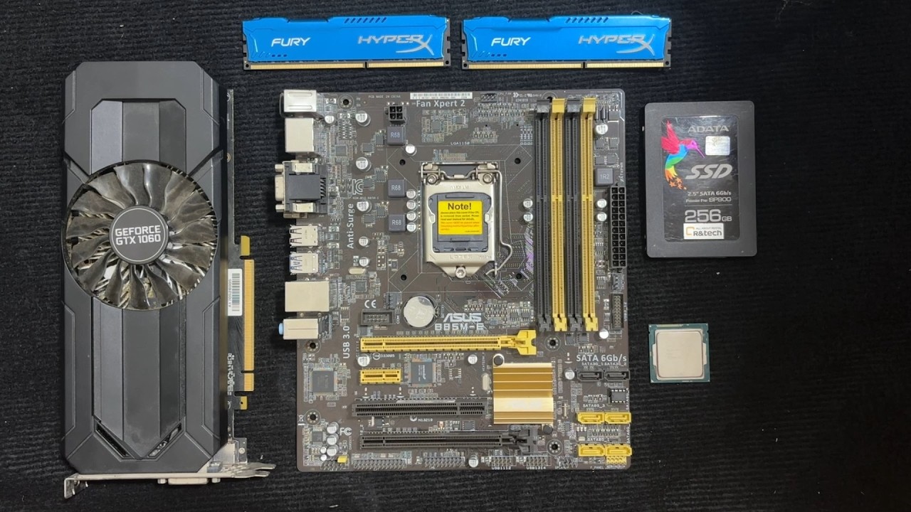 Бюджетная игровая сборка ПК: I7 4790k + GTX 1060 6GB