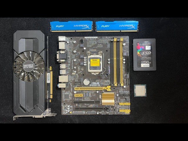 I7 4790k + GTX 1060 6GB Low Budget Gaming PC Build - YouTube