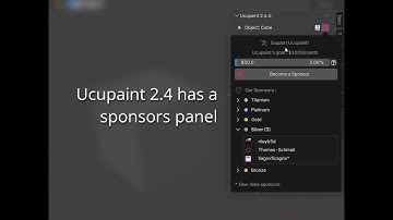 Sponsors Panel in Ucupaint 2.4