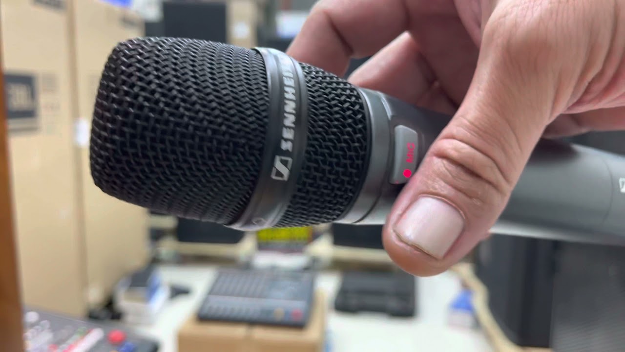 Mic Sennheiser G3 & Dynacor cms 600 mk3 || Cao JBL