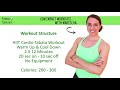Low Impact HIIT Workout – 32 Minute Fat Burning Cardio HIIT Exercises at Home – Tabata Style