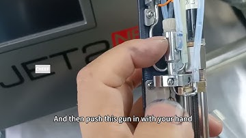 Explanation of nozzle ink line adjustment for this Leibinger jet2 neo machine!