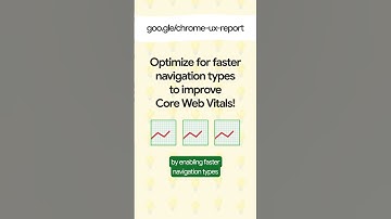 CrUX supports navigation types