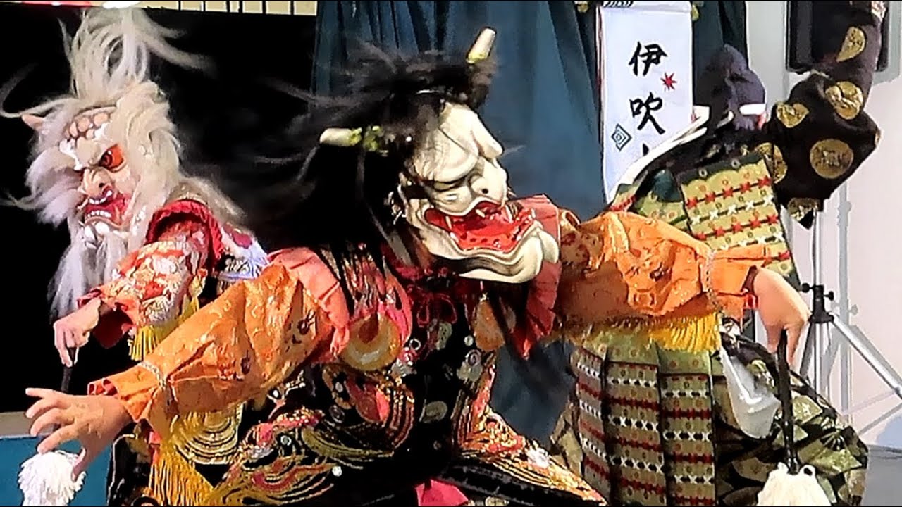 ひろしま佐伯神楽【初笑い伊吹山】大森神楽団2024.1.1～サンリブ五日市