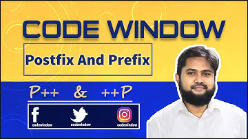 Prefix And Postfix Operators In Java (Bangla) | Code Window | 2020