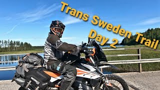 Trans Sweden Trail Day 2 - A Solo Motorcycle Adventure To the North - Dalarna