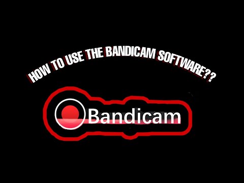 HOW TO USE THE BANDICAM SOFTWARE?/آموزش استفاده از نرم افزار بندیکَم؟