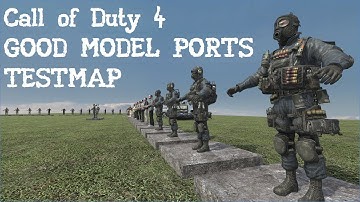 Call of Duty 4: "Good Model Ports" Testmap