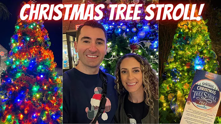 Disney Springs Christmas 2022 | Christmas Tree Stroll, Jock Lindsey's Hangar Bar