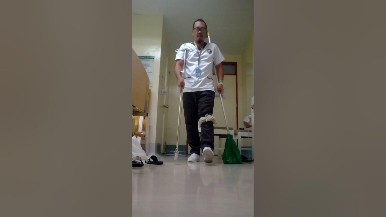 2-point-gait-crutches-walking-youtube
