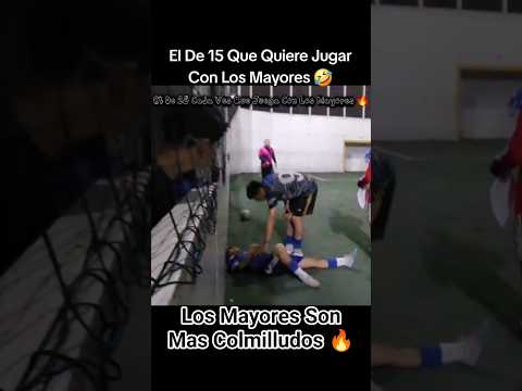 El De 15 💪👶 Que Piensa Que Jugar En La Libre Esta Vien Facil 😂 #viralrells #fifaworldcup #deporte
