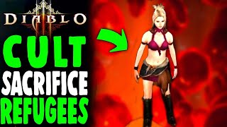 Diablo 3: Helpless Refugees Tortured by Cultists & the Enchantress - Act 2  -1 Shadows in the Desert