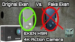 Comparison Of Original and Fake Eken H9R Action Camera in Hindi | 2018 | ES