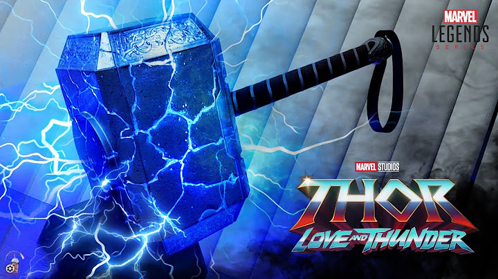 ¡El MARTILLO de MIGHTY THOR! - UNBOXING Mjolnir Marvel Legends de Thor: Love and Thunder