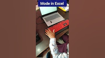 mode function in Excel #shorts #short #excel