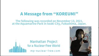 A Message from “KOREUMI"