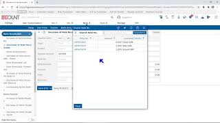 [ECOUNT Practice] Notes - Notes Receivable - Decrease of Note Receivable