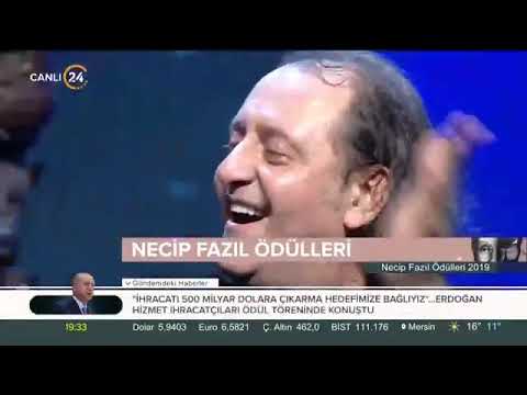 6. Necip Fazıl Ödülleri 2019 - Yücel Arzen ve Fatih Belediyesi Gençlik Orkestrası - Allah Diyene