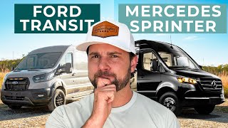 Ford Transit vs Mercedes Sprinter Van (One BIG Difference!!) by Sara & Alex James  21,639 views 8 months ago 2 minutes, 43 seconds