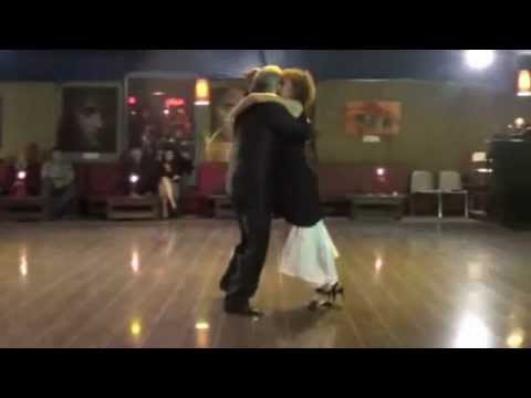 Esibizione 16/01/2013 di Roberta Coen e Gerardo Quiroz al Giardino del Tango