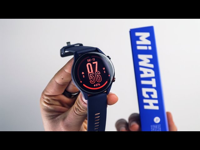 Xiaomi Mi Watch (Unboxing a návod na spárování od XM.cz) - YouTube