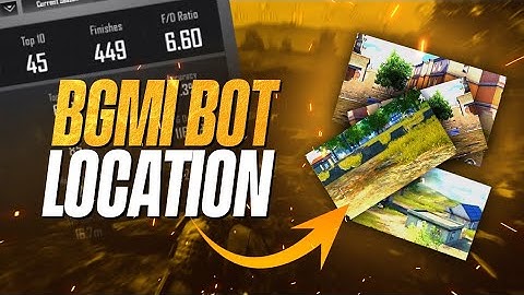 🔥 Bgmi New Secret Bot Location 🔥 Bot Location In Bgmi | Bgmi Bot Location | Bgmi 3.0 Bot Lobby Trick