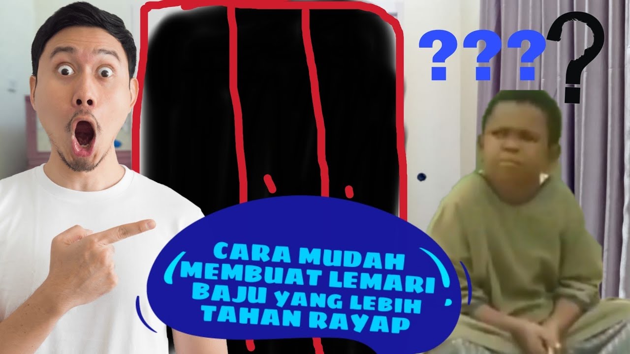  CARA  MUDAH MEMBUAT LEMARI 3 PINTU  SLIDING  YouTube