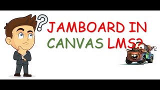 How to use the Jamboard to add an interactive whiteboard to your Canvas  Course the easy way.
