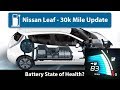 Nissan Leaf - 30k Mile Battery Health Check & Update