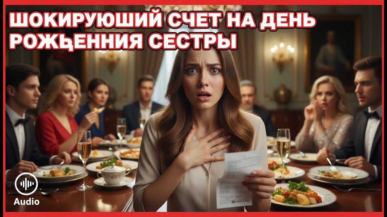 НА ДНЕ РОЖДЕНИЯ СЕСТРЫ СЧЁТ НА $1840 НЕОЖИДАННО ПЕРЕЛОЖИЛИ НА МЕНЯ