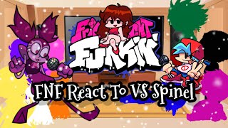 FNF React To VS Spinel||FRIDAY NIGHT FUNKIN'||ElenaYT.