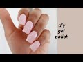 DIY EASY GEL NAILS FOR BEGINNERS| how to apply and remove gel polish | Le Mini Macaron