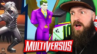 MultiVersus - THE JOKER Official Gameplay Trailer! [REACTION]